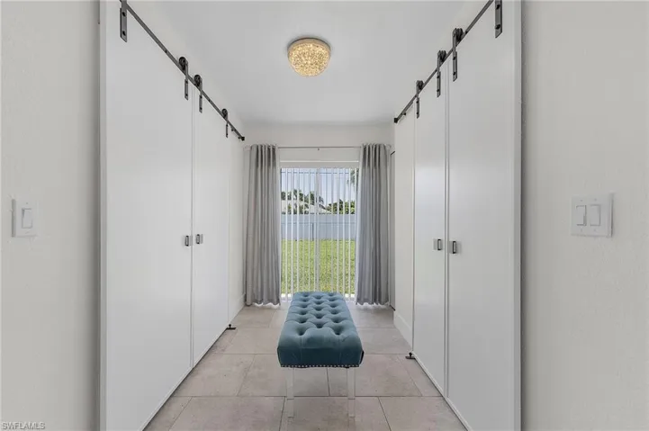 Primary Suite closets