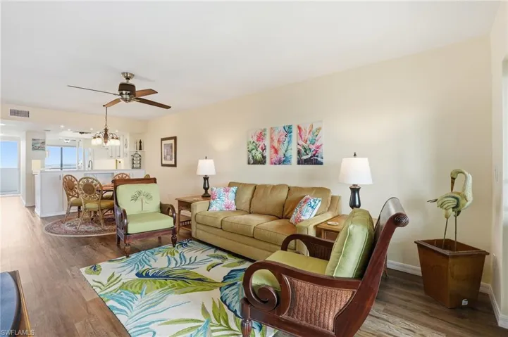 Open spacious living area  - Virtually Edited Image