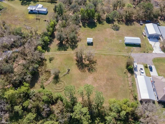 Drone / aerial view featuring a rural view