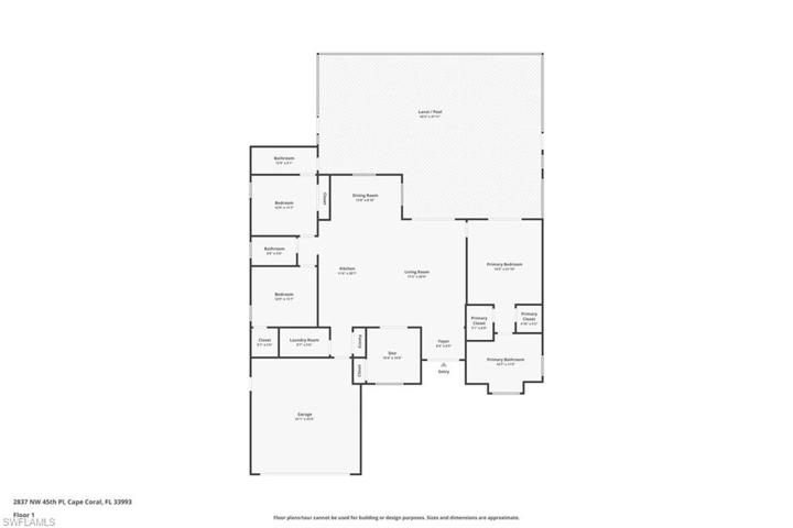 2837 NW 45th  PL, Cape Coral, FL 33993