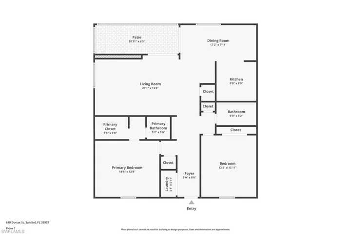 View of room layout