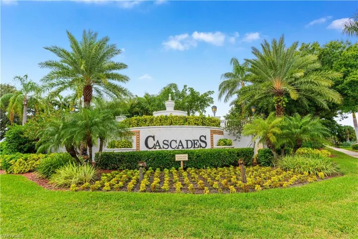 Community sign with a yard
