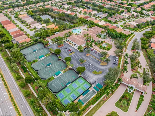 Aerial view of property and surrounding area