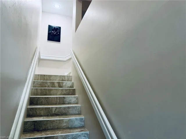 View of stairs