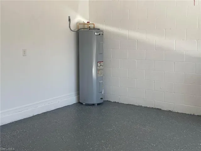 Utilities featuring water heater