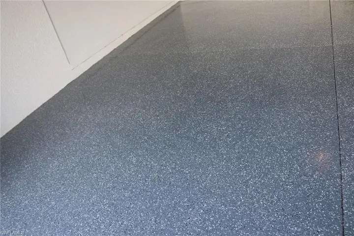 new epoxy on floor