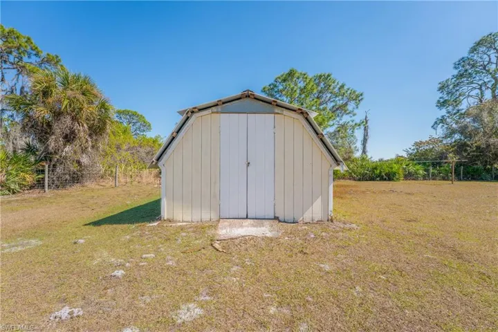 View of shed