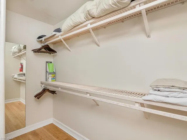 1 of 2 walk in Master Closets