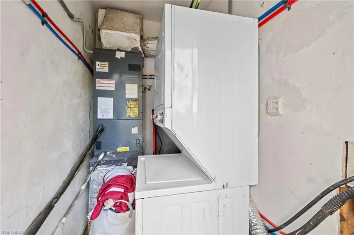 View of utility room