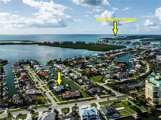 Ariel of Old Marco and Keewaydin!