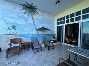 View of patio featuring outdoor dining space