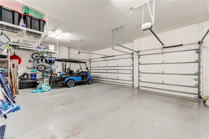 3 car garage with storage