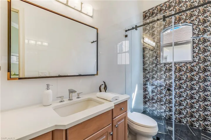 Remodeled guest bath