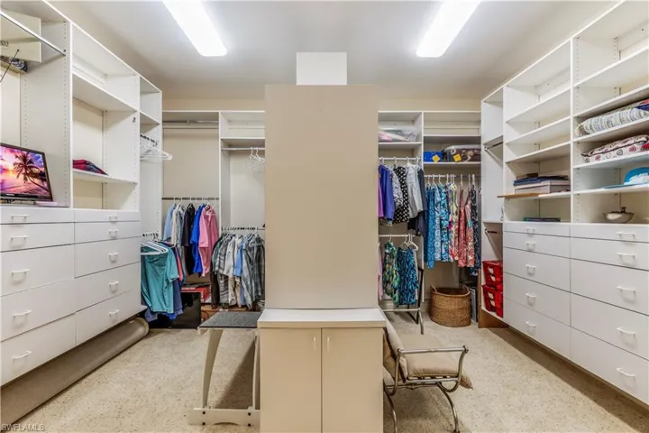 Huge primary walk-in shower