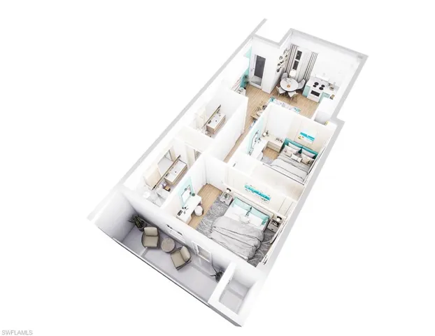 View of room layout
