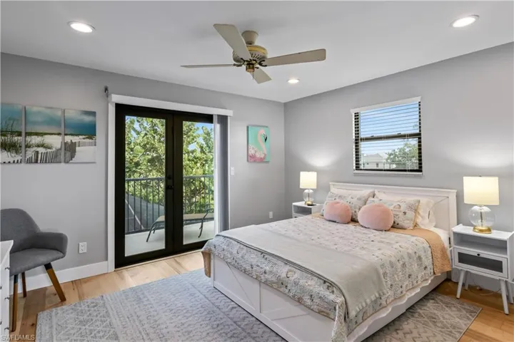 Super large upstairs guest room - another outdoor balcony and lots of closet space!