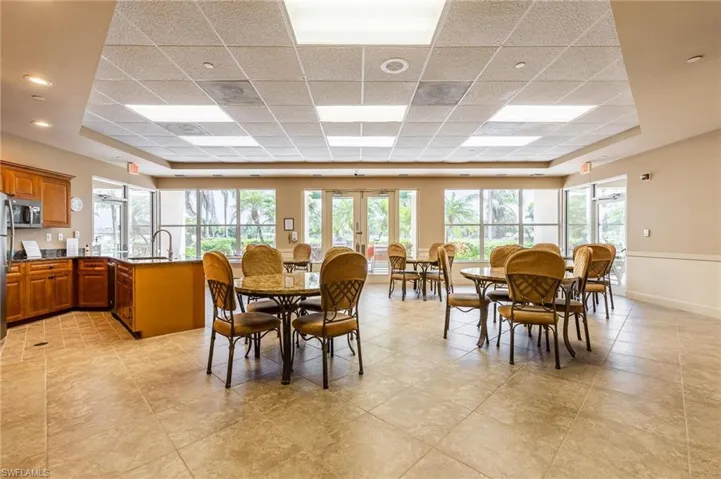 Main clubhouse banquet facility