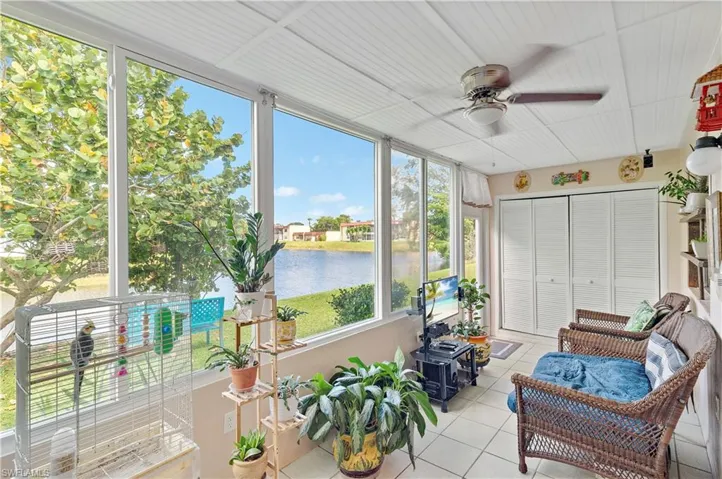 Enclosed Finished Porch w/ Impact Windows additional 194 sq ft