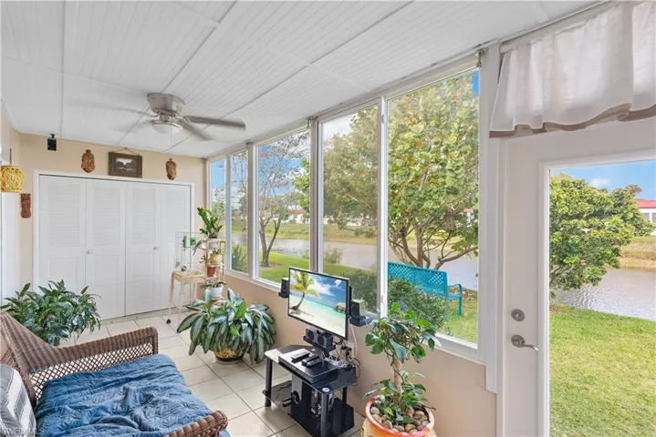 Enclosed Finished Porch w/ Impact Windows additional 194 sq ft