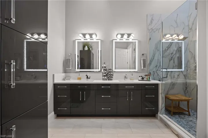 Completely renovated primary bath