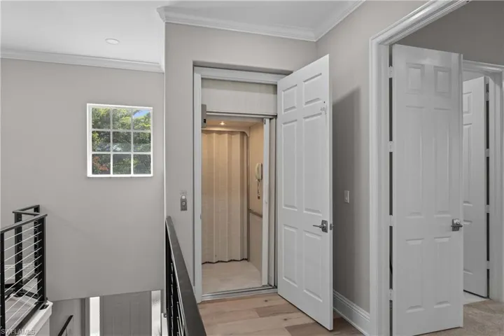 Private, in-unit elevator
