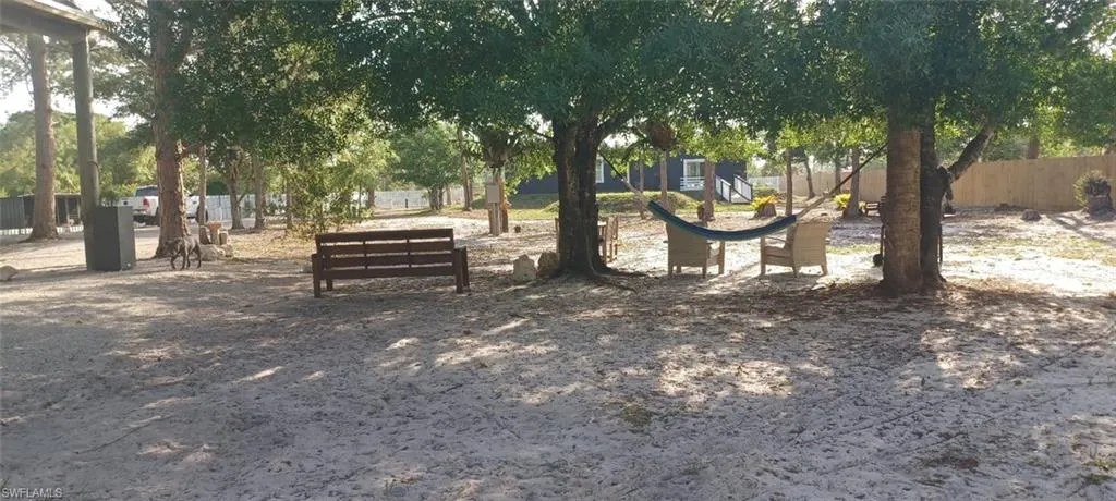 View of property's community with fence