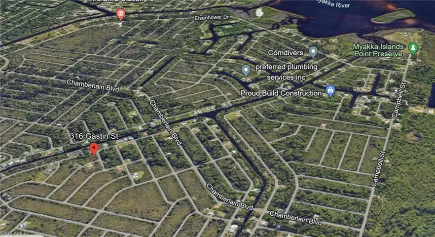 Map location