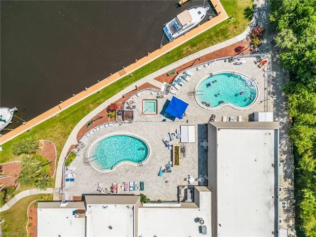 2 community pools and hot tub