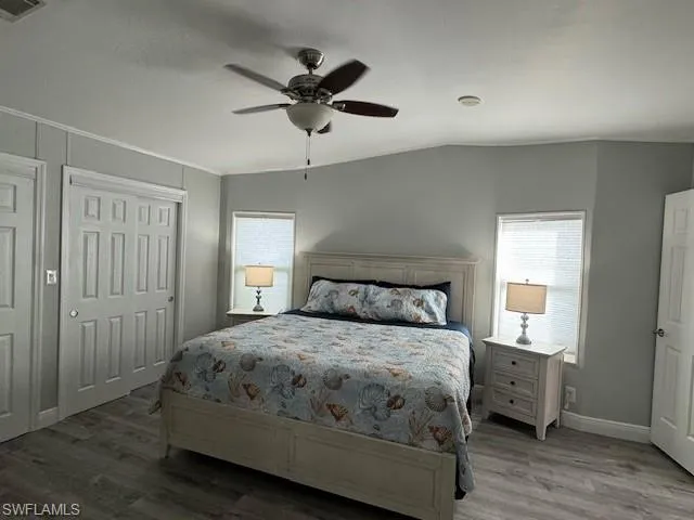 large walk-in closet