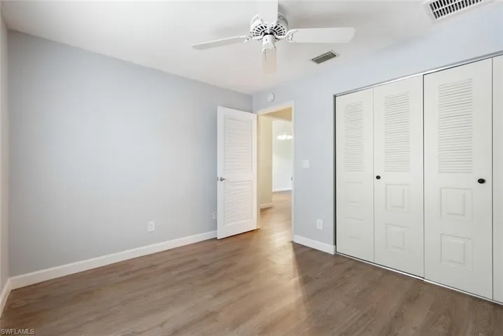 Secondary Bedroom is split from Master allowing privacy for all.