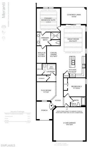 Meranti Floor Plan (Virtual Rendering)