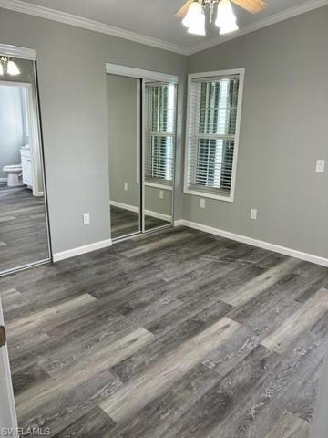 Master Bedroom with two closets