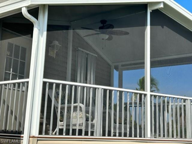 Outside of porch