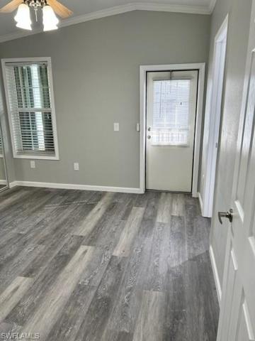 Master bedroom exit door to porch