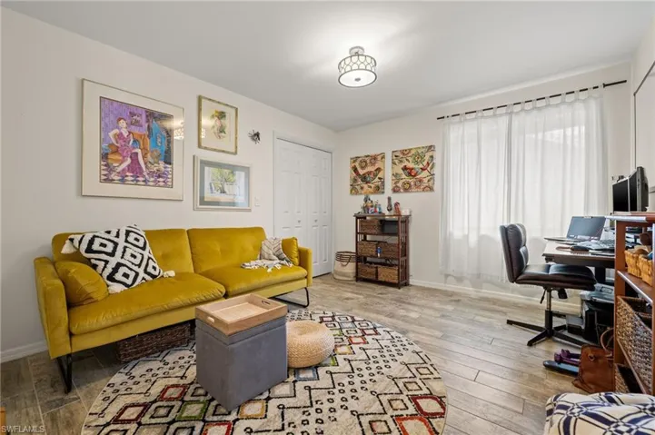 Guest Bedroom used as an office