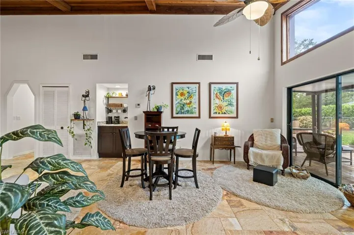 Expansive Living area