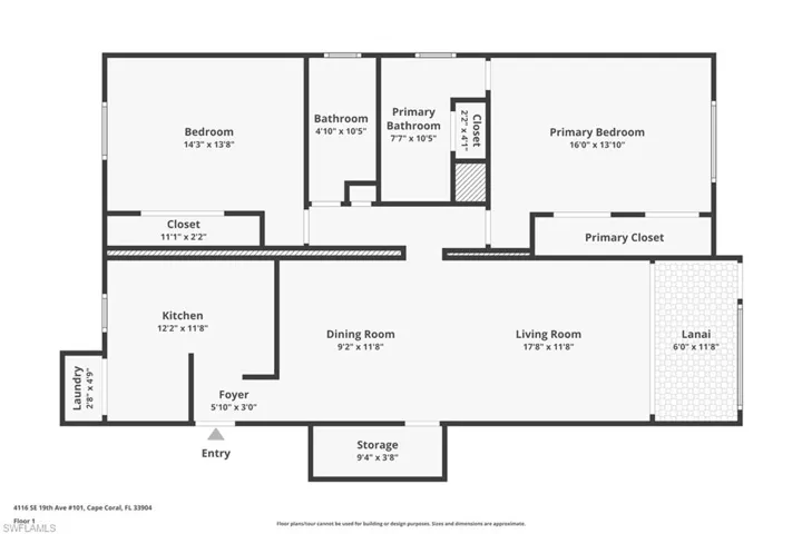 4116 Se 19th Ave # 101, Cape Coral Fl 33904