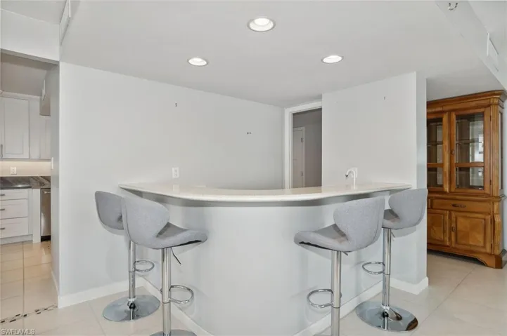 Wet Bar, with wine cooler
