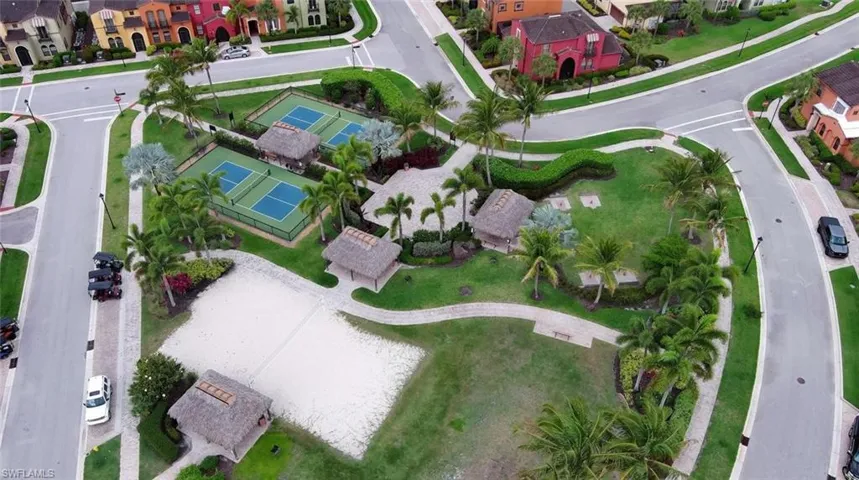 Lifestyle Park offers pickleball courts, a sand volleyball court, beanbag or horseshoe pitches, and BBQ grills.  Multiple chickee huts offer shade and great gathering spots!