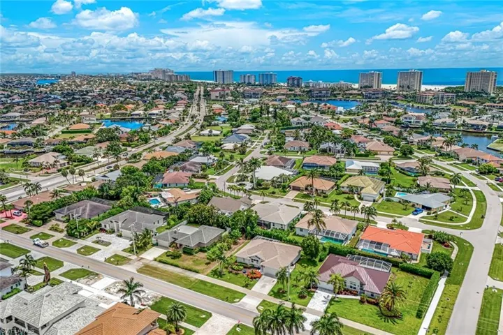 View of urban area with a nearby body of water and nearby suburban area
