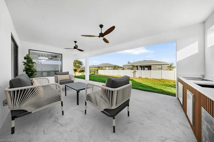 Staged Lanai