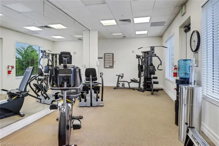 On-site fitness room
