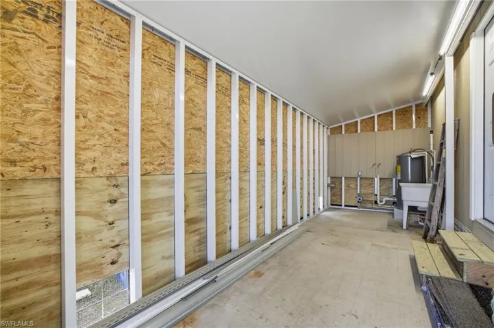 Attached Storage Shed