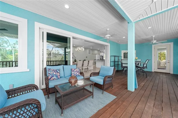 Screened porch