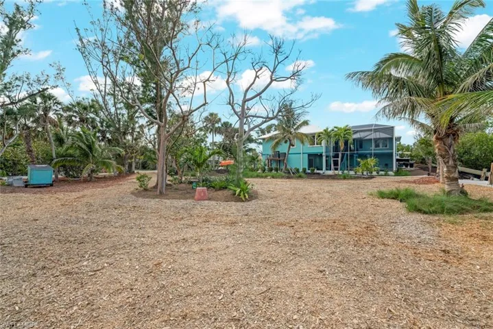 Right side yard looking at house