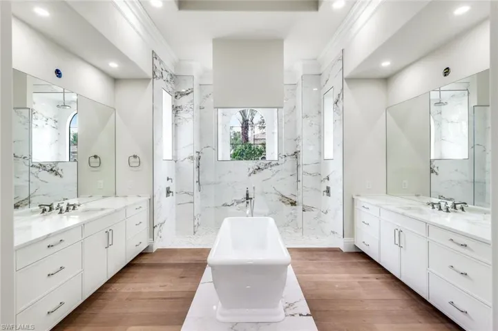 NEW MASTER BATH 2 separate Private Water Closets/Toilets