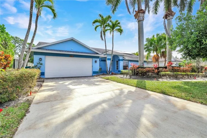 Front yard and driveway