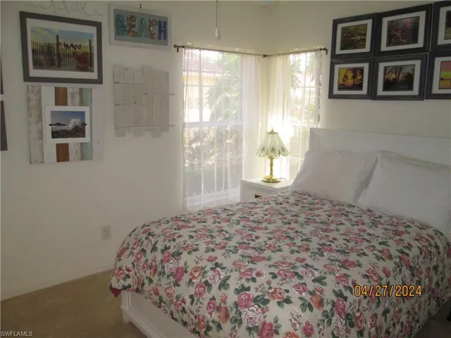 Guest bedroom at front of home.