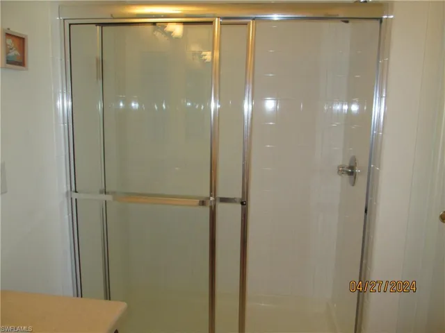 Walk-in shower in Owner's Bath.
