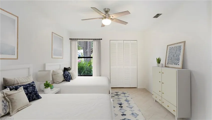 Photo includes reality staging to showcase the possibility of the guest bedroom. Design services included with purchase!